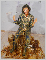 Our lovely chamberwench makes an artwork of herself! featuring Maude, the Chamberwench Our lovely chamberwench makes an artwork of herself! featuring Maude, the Chamberwench