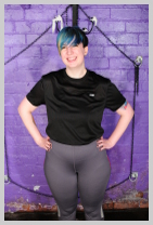 Daisy fils her blue-haired friend Virginia's sportswear with custard! featuring Virginia, The Visitor Daisy fils her blue-haired friend Virginia's sportswear with custard! featuring Virginia, The Visitor